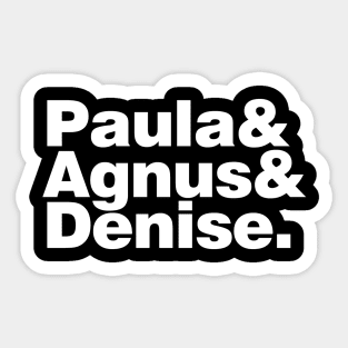 Amiga - Paula & Agnus & Denise Sticker